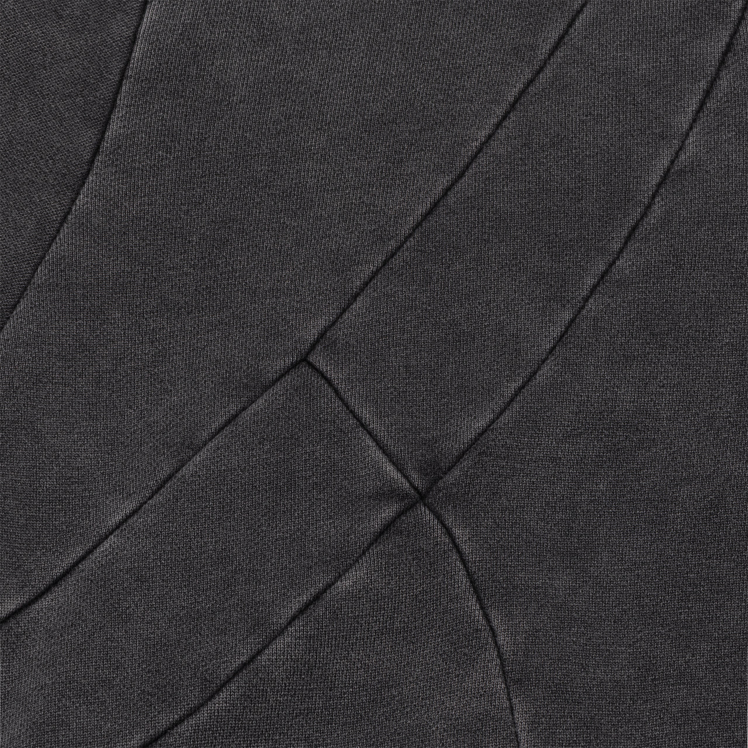 Graphite Washed Boxy Tribal Zip Hoodie - Image 5