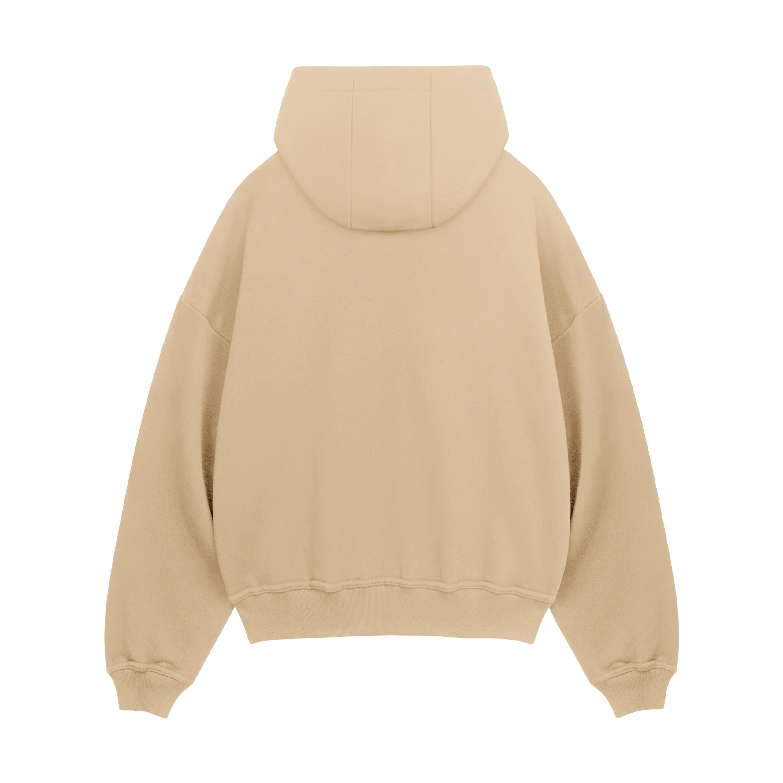Beige Static Echo Hoodie - Image 4