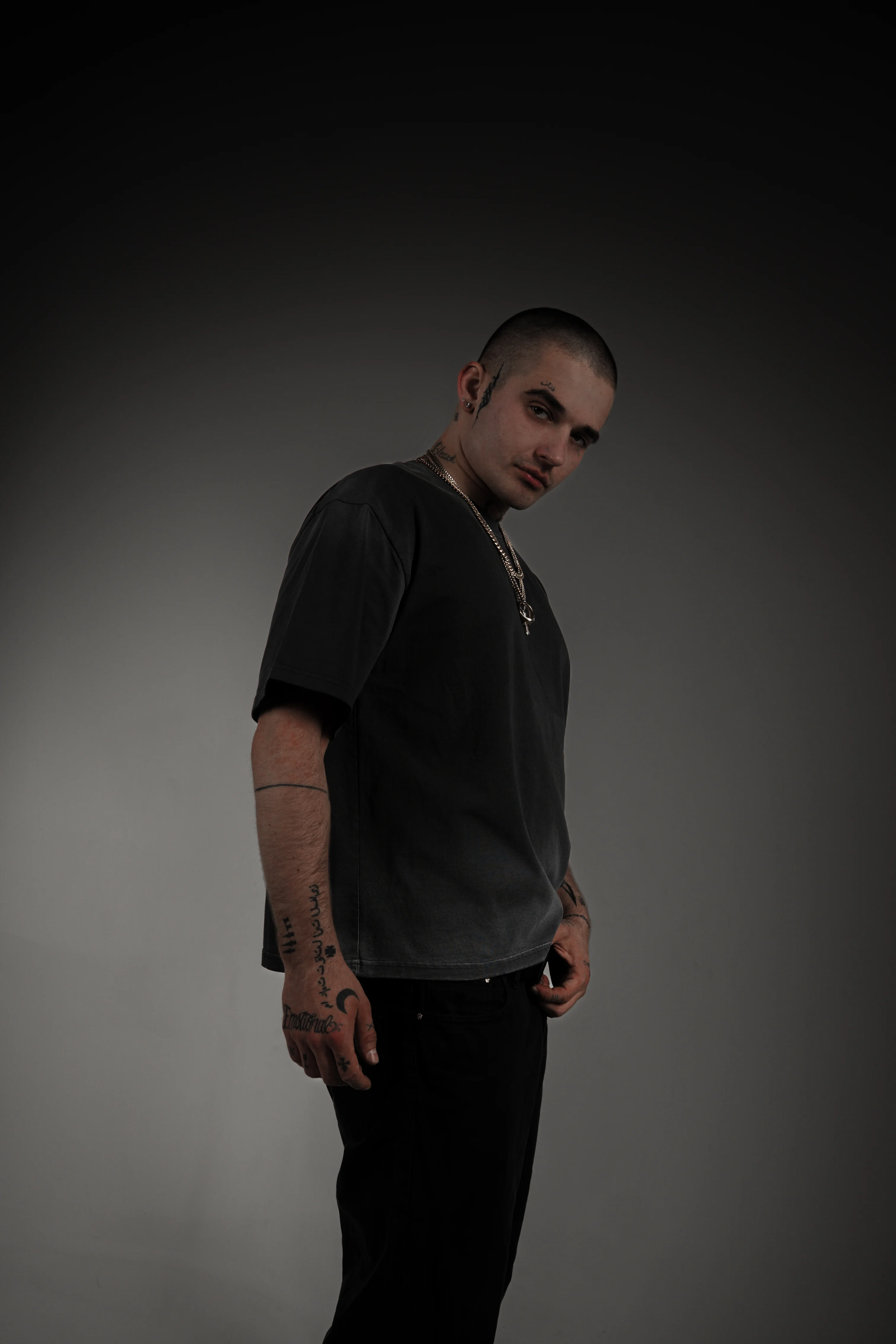 Washed Series Black T-shirt - Image 4