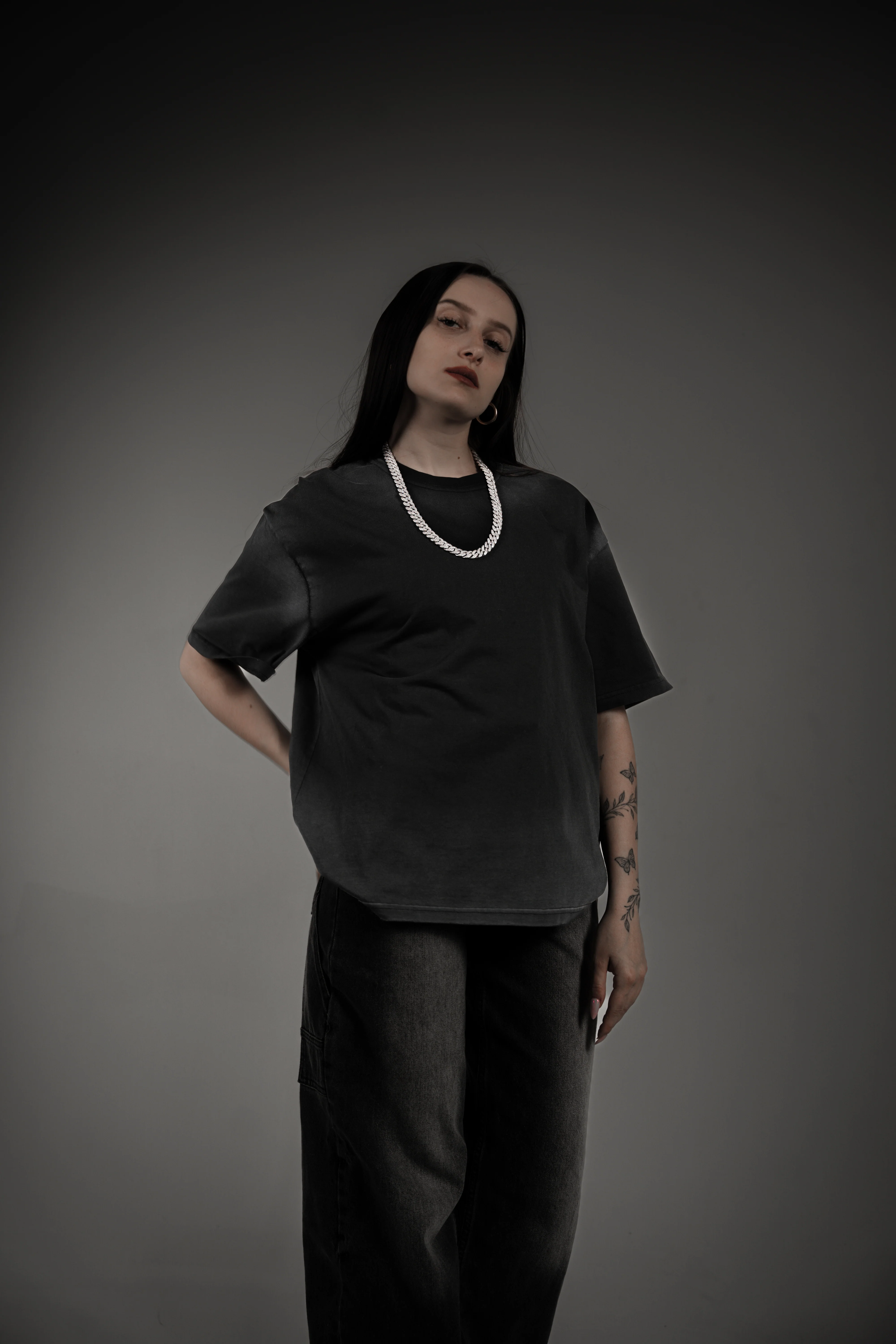 Washed Series Black T-shirt - Image 6
